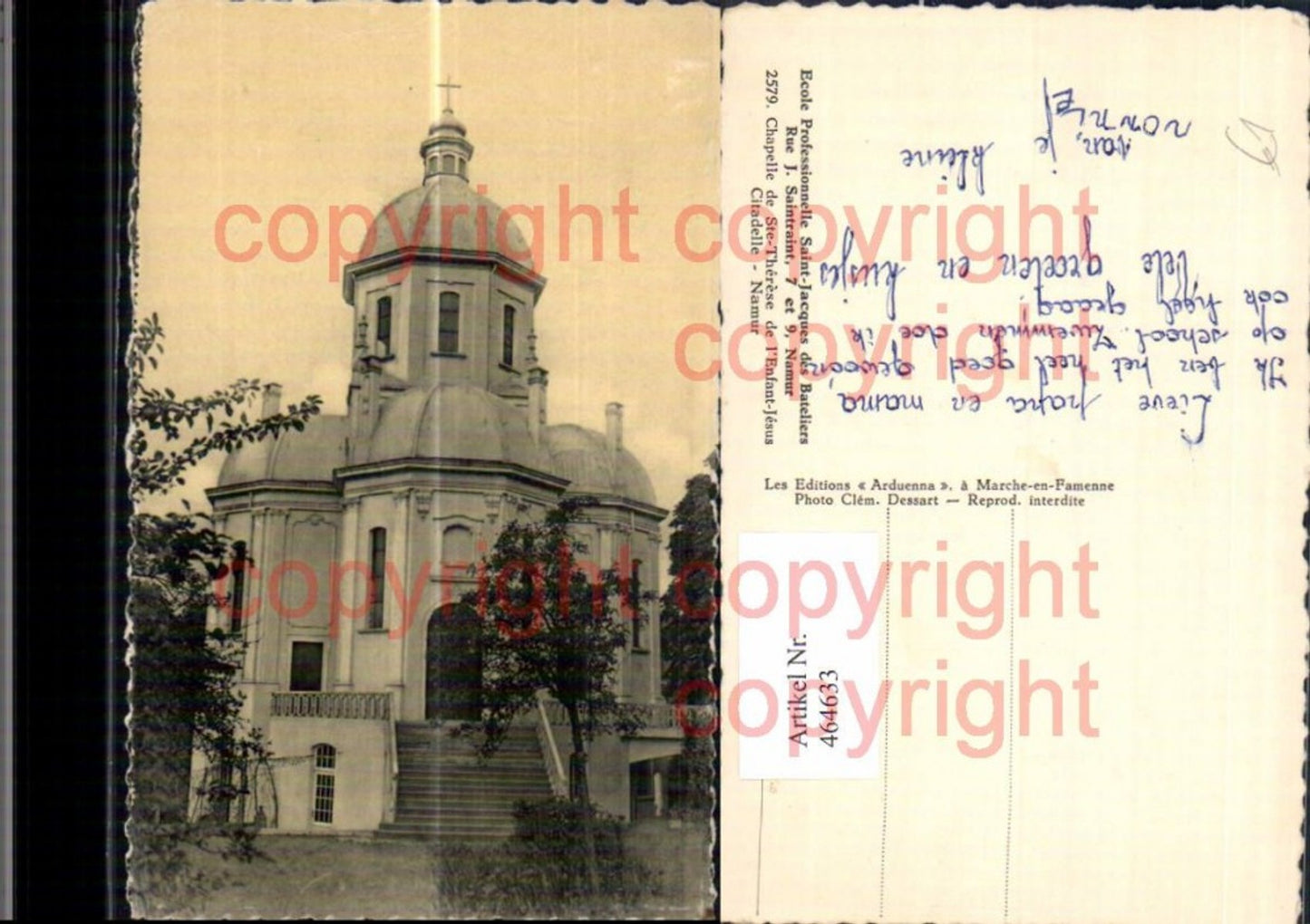 464633,Kirche Namur Chapelle de Ste-Therese de l Enfant-Jesus