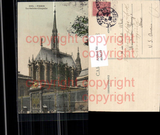 464639,Kirche Paris La Sainte-Chapelle
