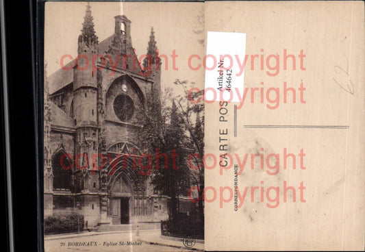 464642,Kirche Bordeaux Eglise St Michel