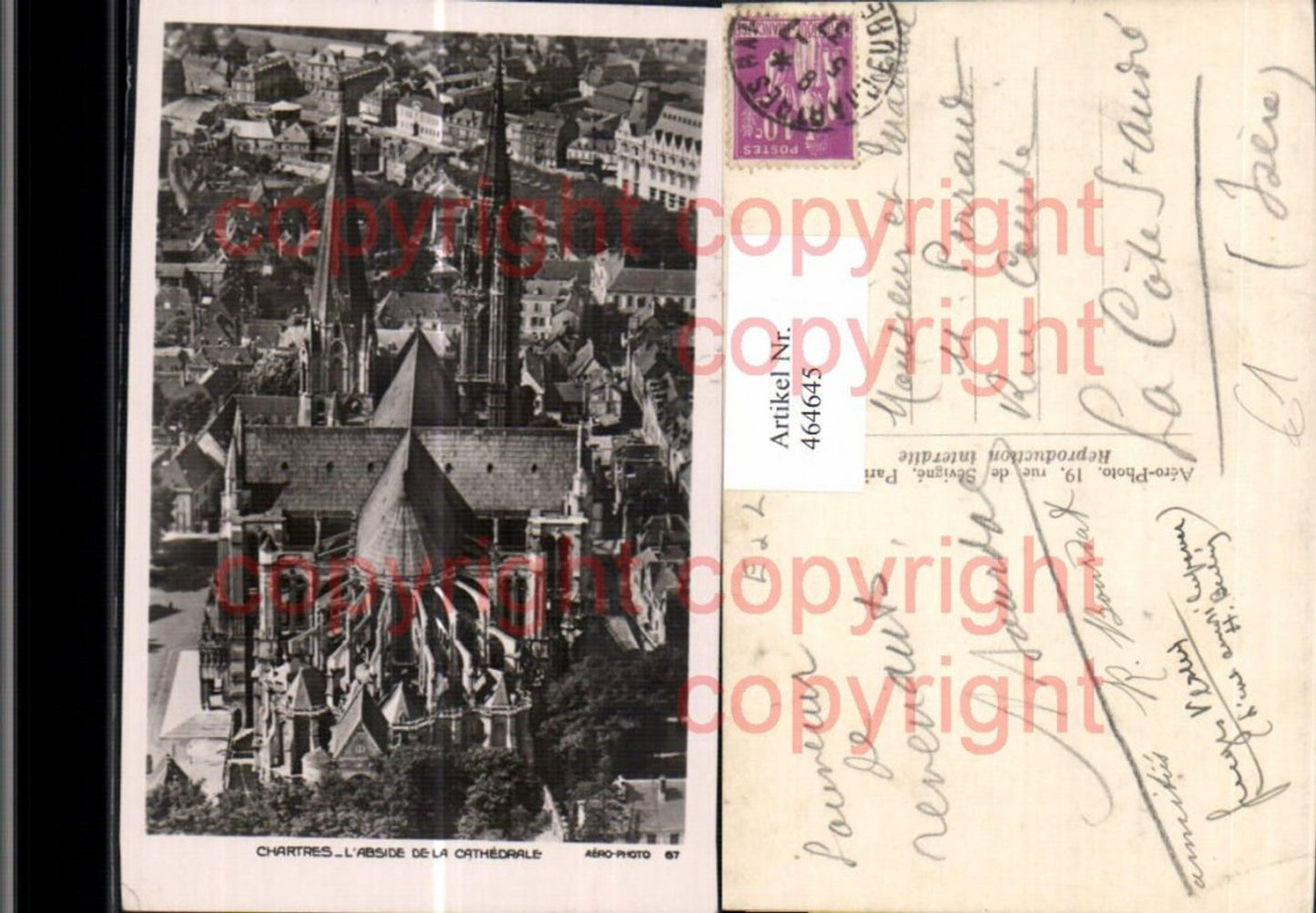 464645,Kirche Chartres L Abside de la Cathedrale Kathedrale