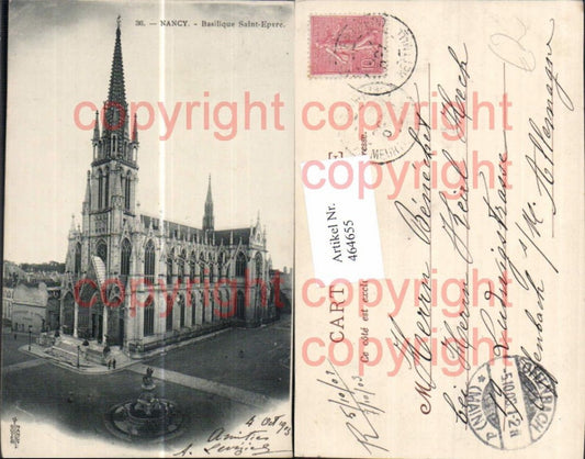 464655,Kirche Nancy Basilique Saint Epvre