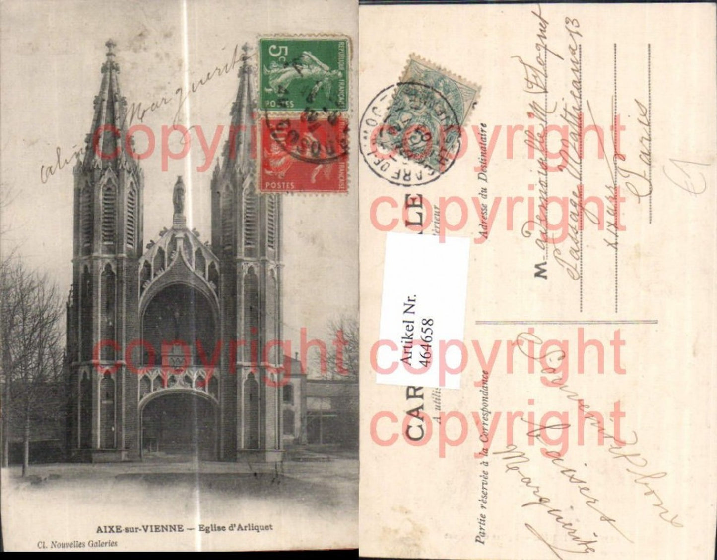 464658,Kirche Aixe-sur-Vienne Eglise d Arliquet