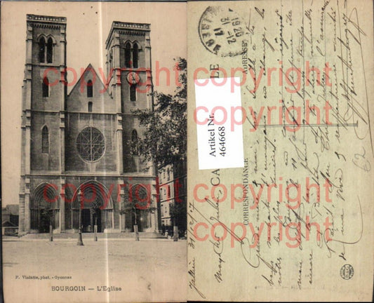 464668,Kirche Bourgoin L Eglise