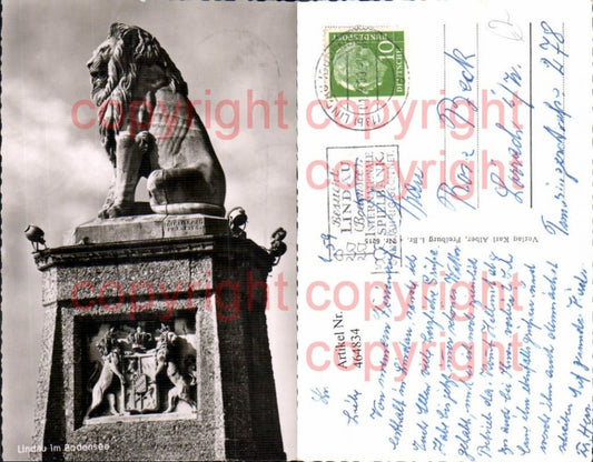 464834,Lindau i. Bodensee Löwendenkmal Statue Monument