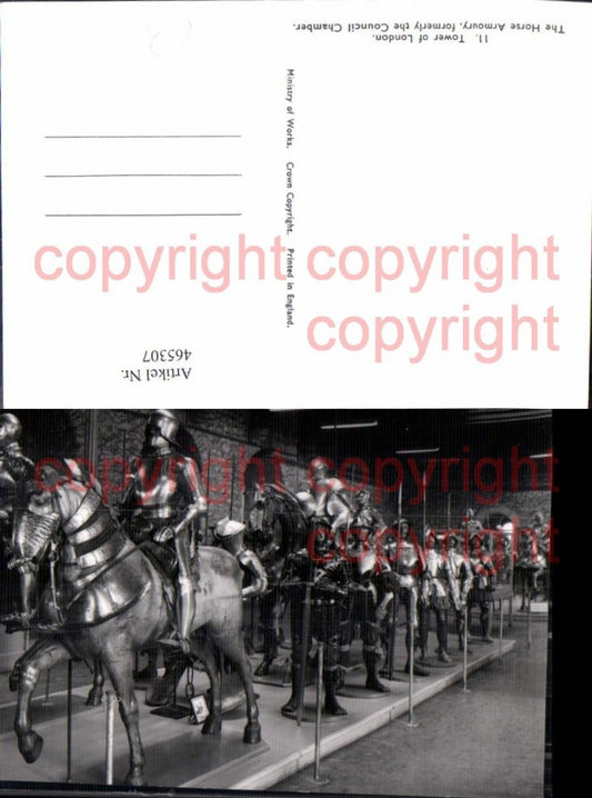 465307,Mittelalter Tower of London The Horse Armoury Ritter Rüstungen