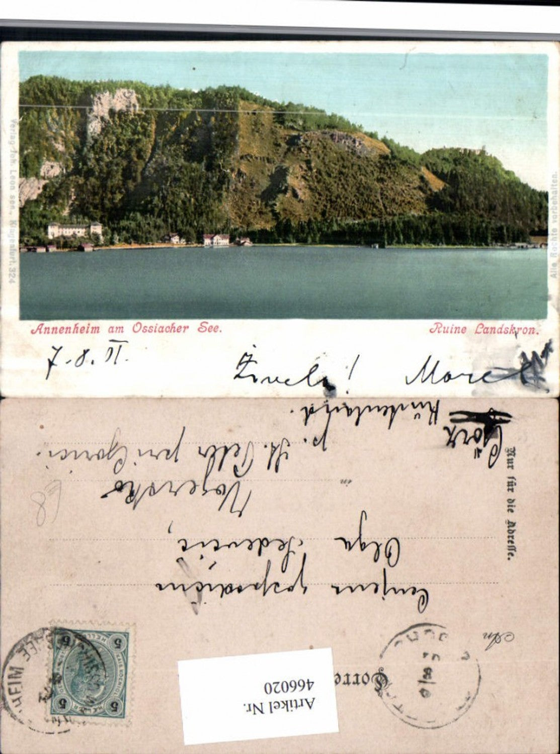 466020,Annenheim am Ossiachersee m. Ruine Landskron