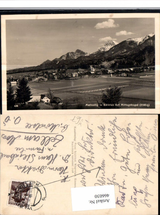 466030,Mallestig m. Mittagskogel Bergkulisse pub Franz Schilcher 438