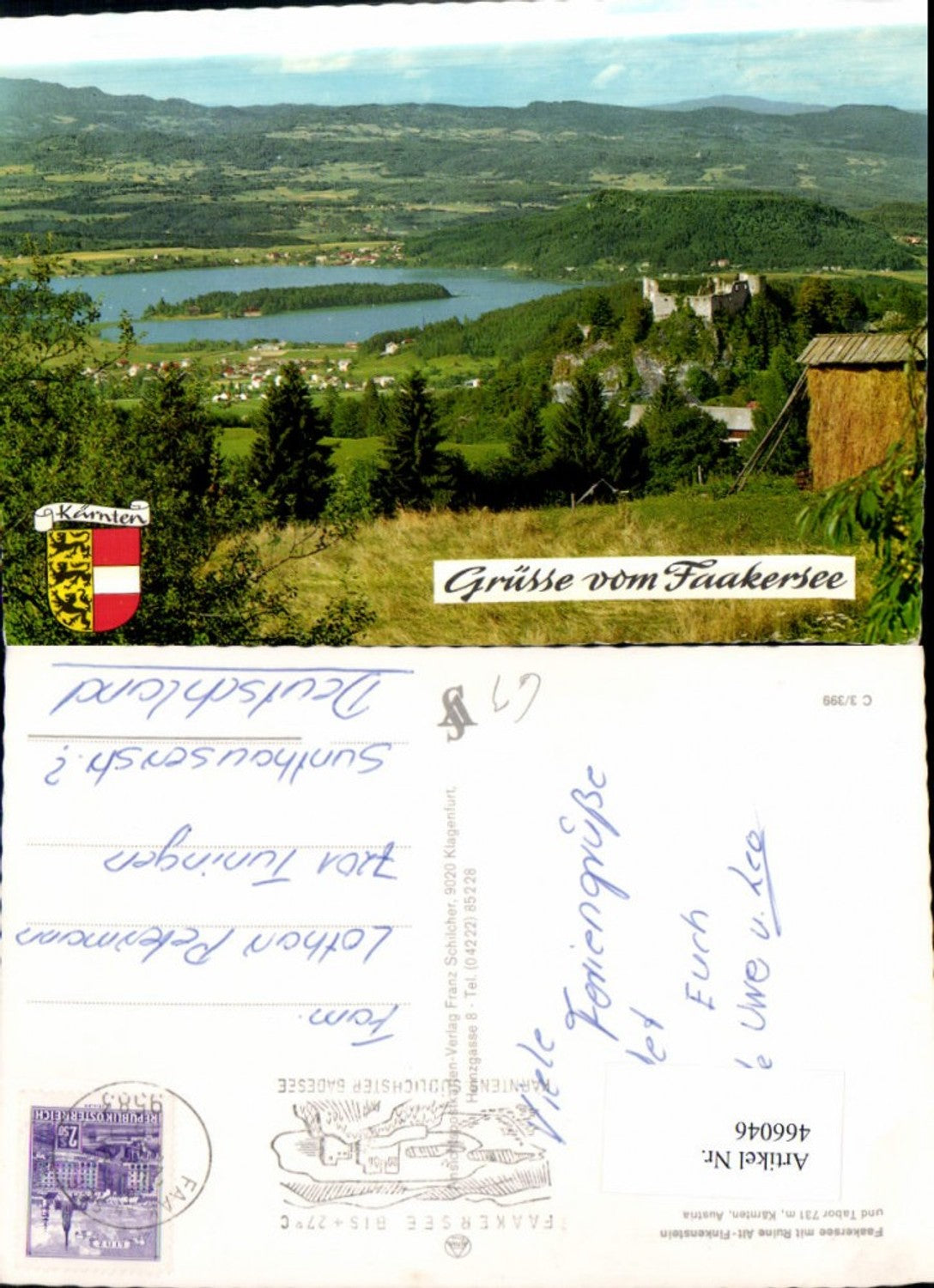 466046,Faakersee See b. Faak m. Finkenstein ruins