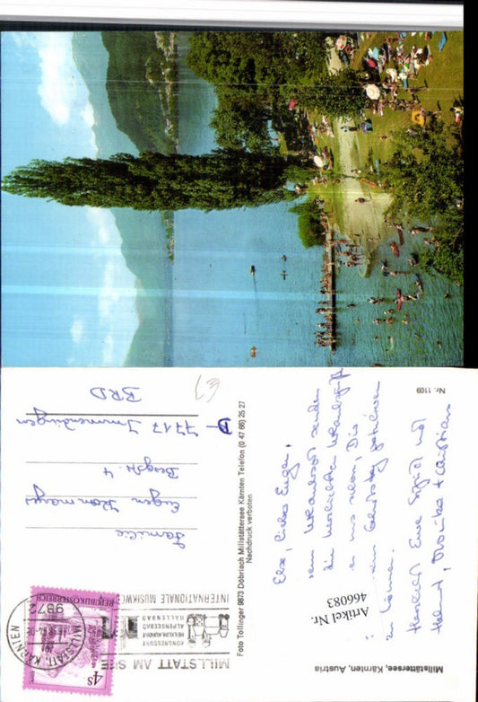 466083,Millstättersee See b. Millstatt Strandbad