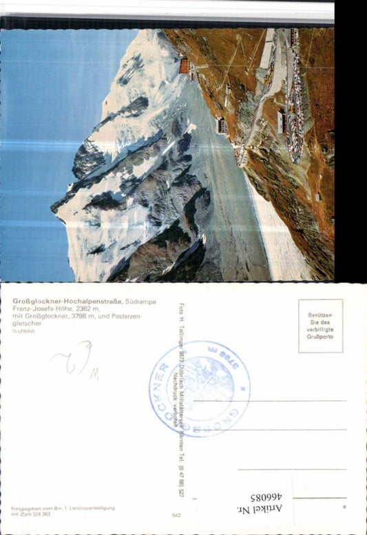 466085,Franz Josefs-Höhe b. Heiligenblut m. Großglockner Bergkulisse