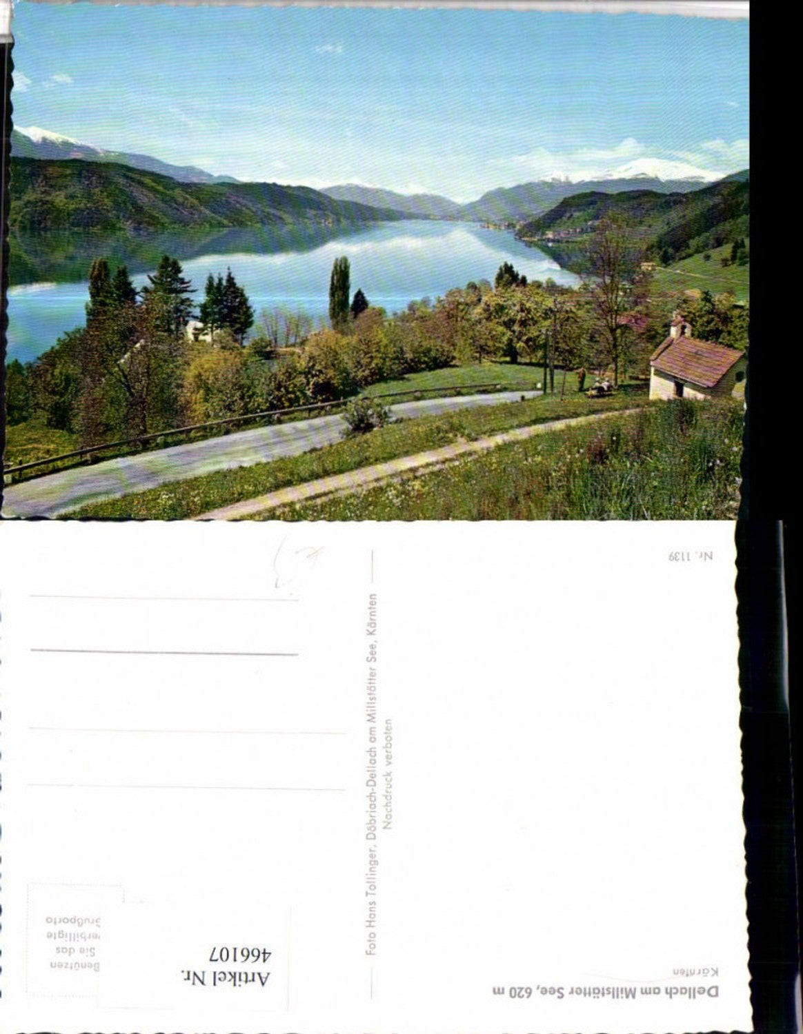 466107,Dellach am Millstättersee See Bergkulisse