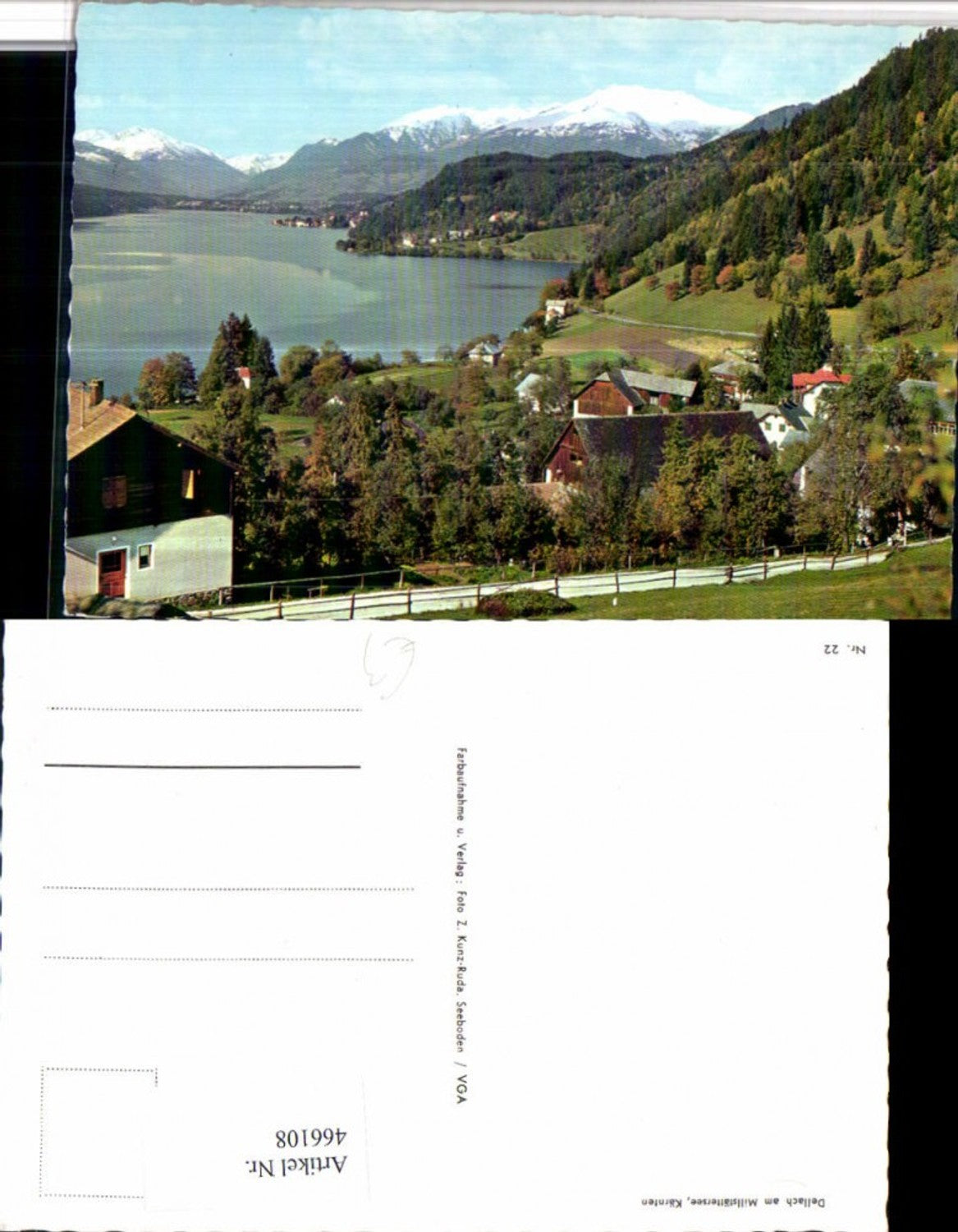 466108,Dellach am Millstättersee See Bergkulisse