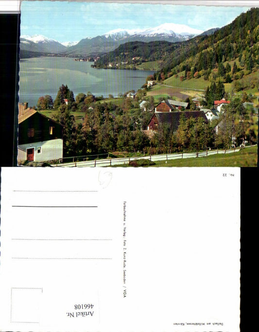 466108,Dellach am Millstättersee See Bergkulisse