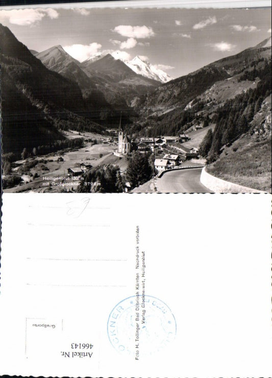 466143,Heiligenblut Totale m. Großglockner Bergkulisse