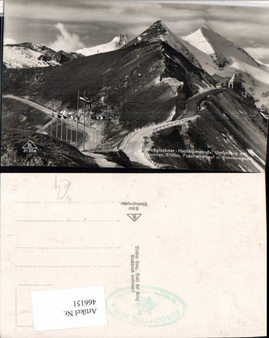 466151,Großglockner Hochalpenstraße b. Heiligenblut Bergkulisse