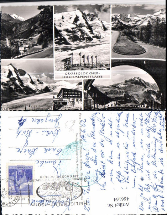 466164,Großglockner Hochalpenstraße b. Heiligenblut Mehrbildkarte