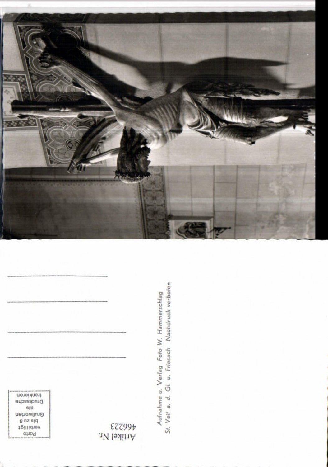 466223,Friesach Dominikanerkirche Kruzifix