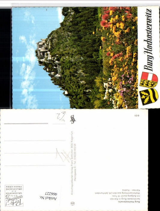 466227,Burg Hochosterwitz b. St. Georgen am Längsee