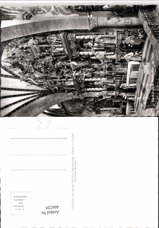 466229,Gurk Dom Kirche Innenansicht Hochaltar