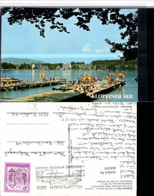 466295,Klopeinersee See b. St. Kanzian Strandbad Steg