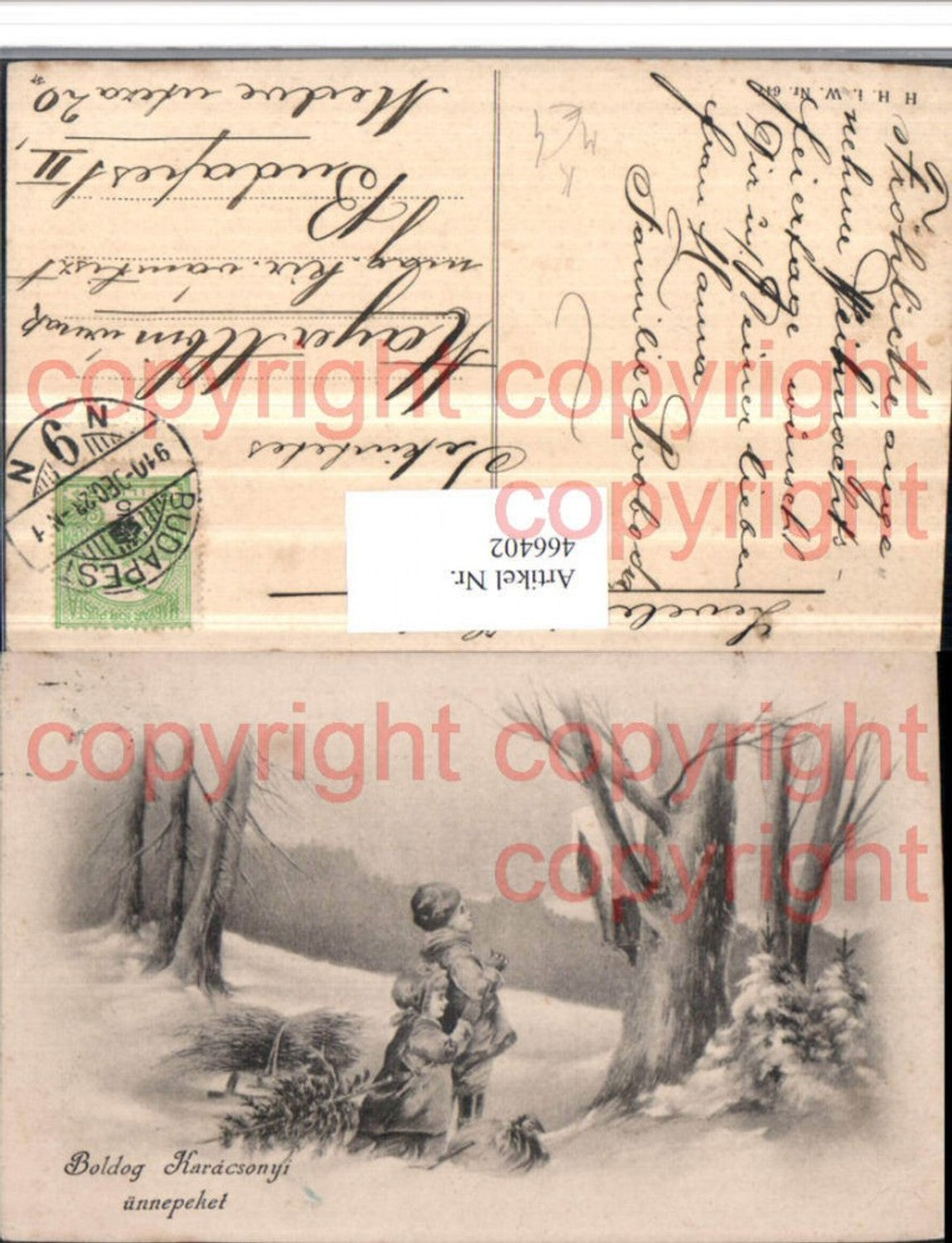 466402,Künstler AK Kinder Gebet Andacht Winterbild