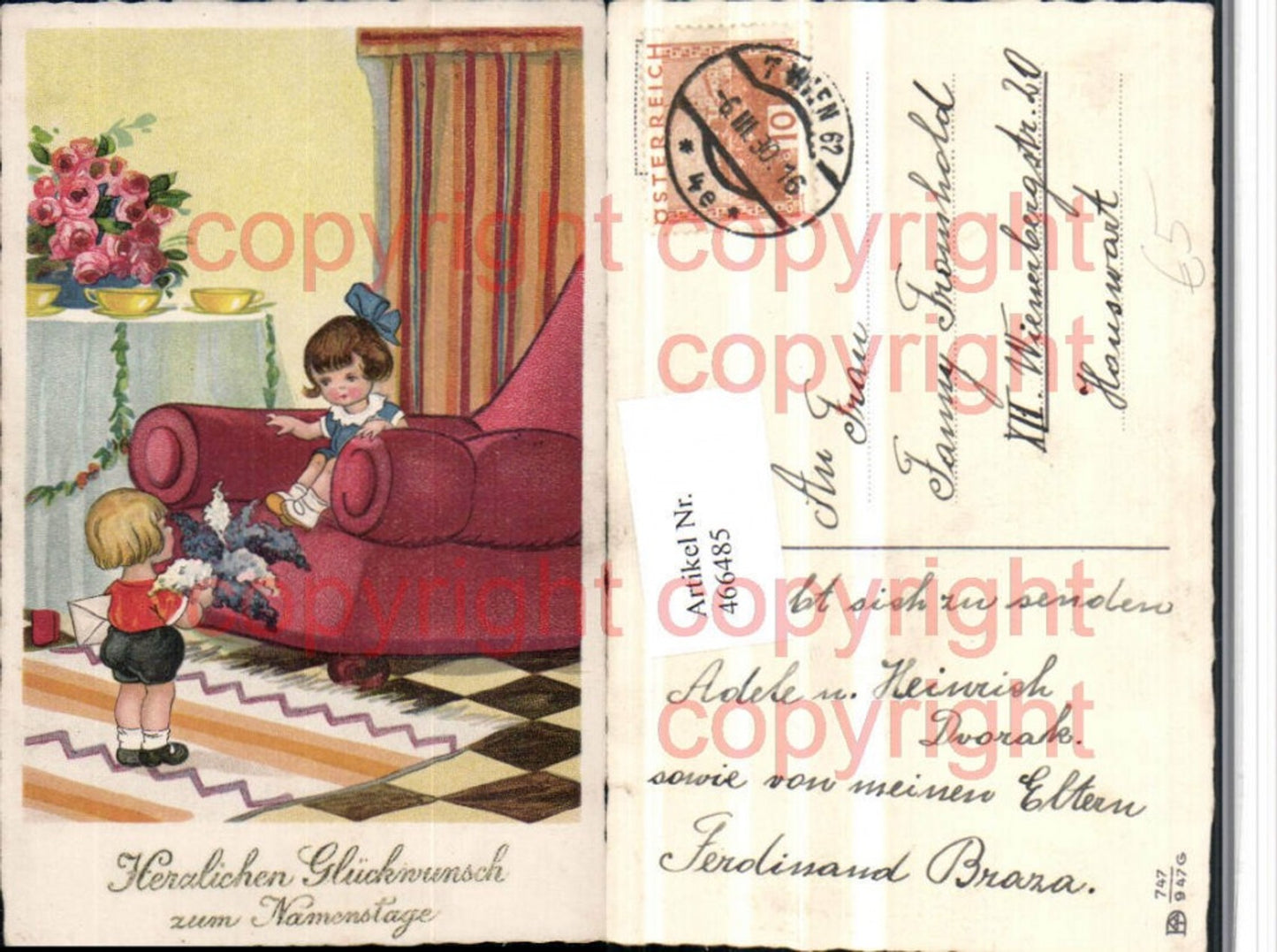 466485, Artist AK Children Bouquet Chair
