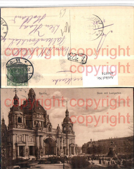 466974,Berlin Dom m. Lustgarten Kirche Denkmal
