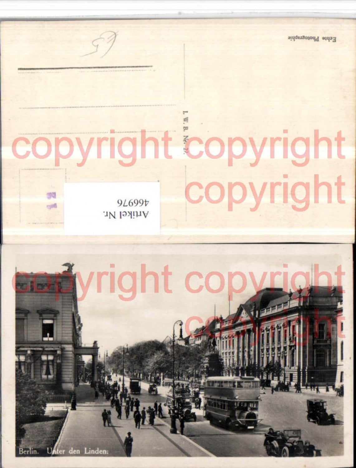 466976,Berlin Unter den Linden Straßenansicht Bus