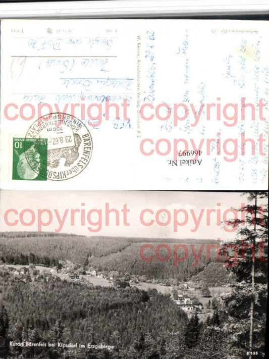 466997,Bärenfels b. Kipsdorf im Erzgebirge Totale