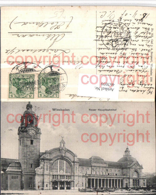 467039,Wiesbaden Hauptbahnhof Bahnhof