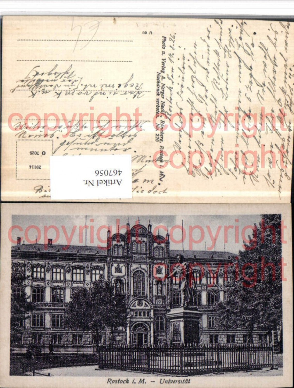 467056,Rostock Universität Gebäude