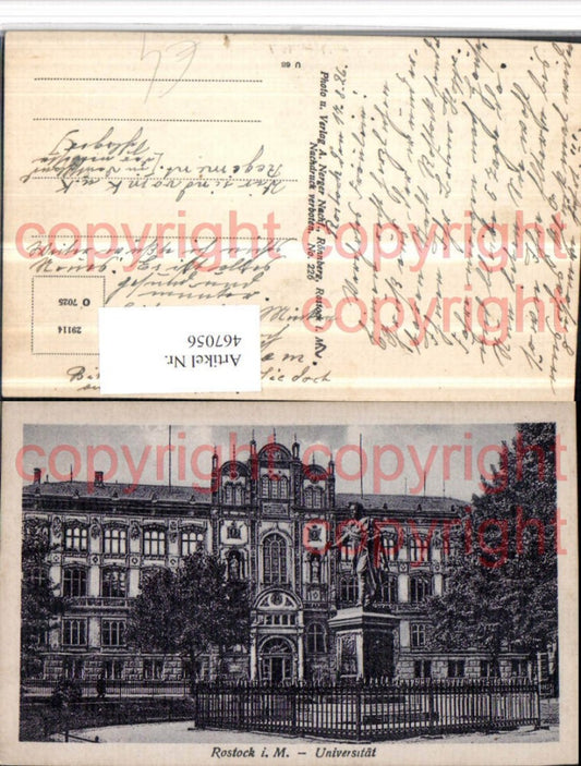 467056,Rostock Universität Gebäude