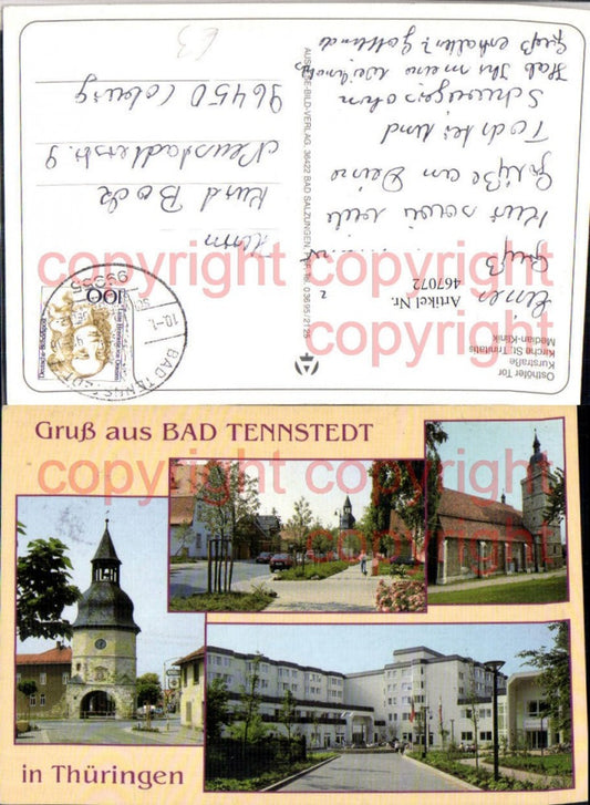 467072, Bad Tennstedt Median Clinic Church Tower Multi-image map