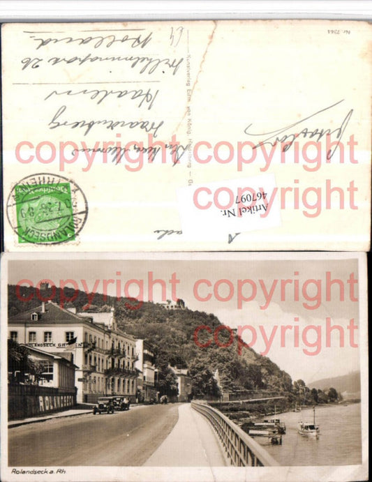 467097,Rolandseck am Rhein Straßenansicht