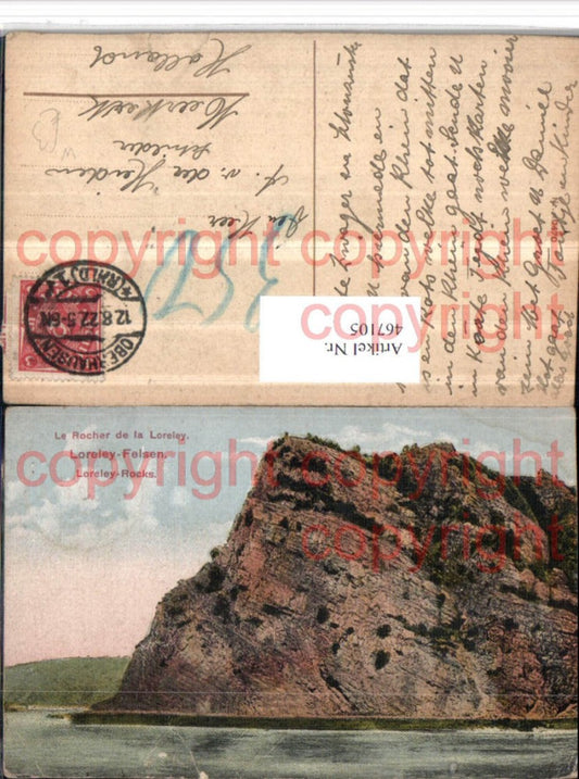 467105,Loreley Felsen b. St. Goarshausen