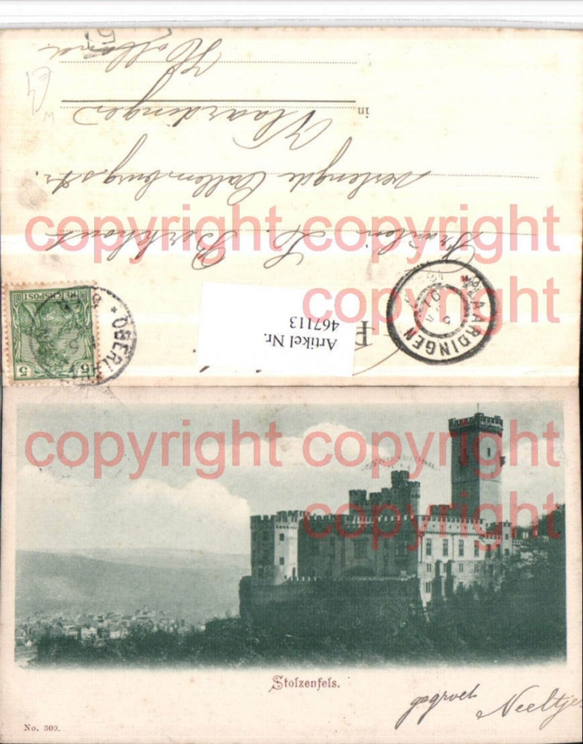 467113,Koblenz Schloss Stolzenfels