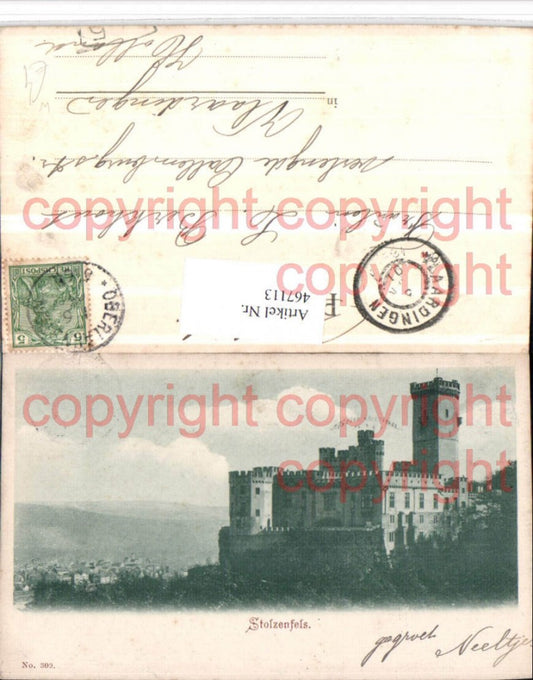 467113,Koblenz Schloss Stolzenfels