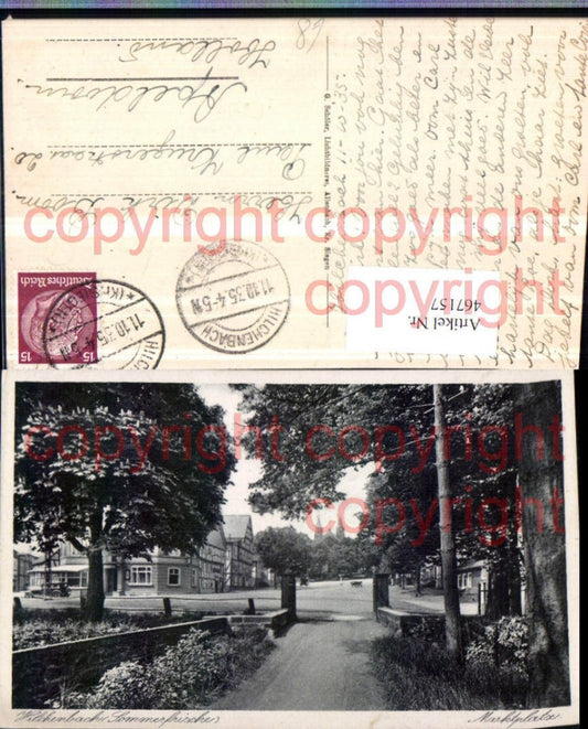 467157,Hilchenbach Marktplatz Partie