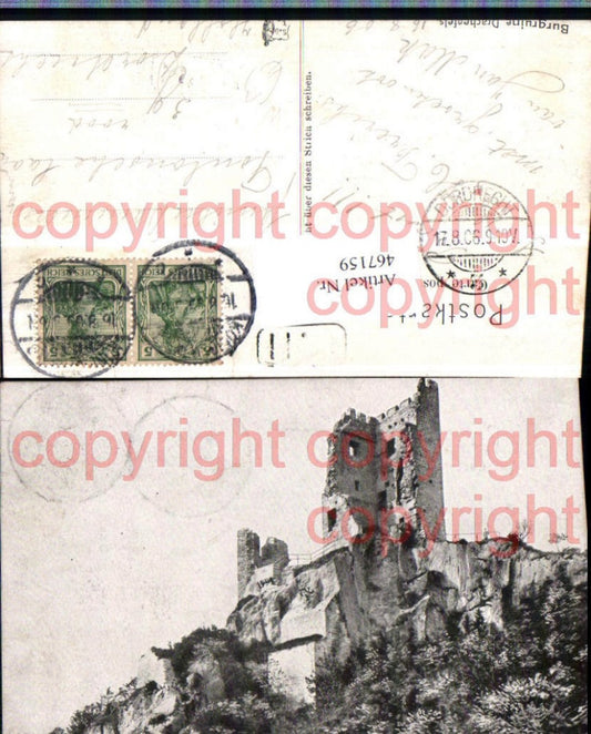 467159,Burgruine Drachenfels b. Königswinter am Rhein