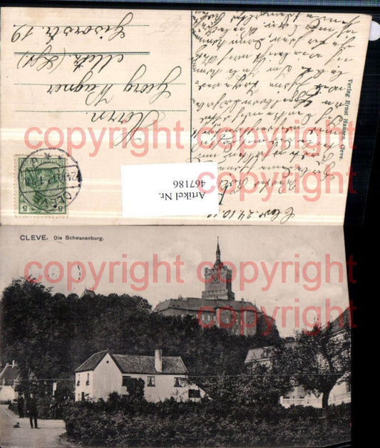 467186,Cleve Kleve Schwanenburg Burg