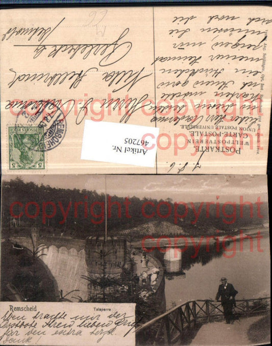 467205,Remscheid Talsperre Damm