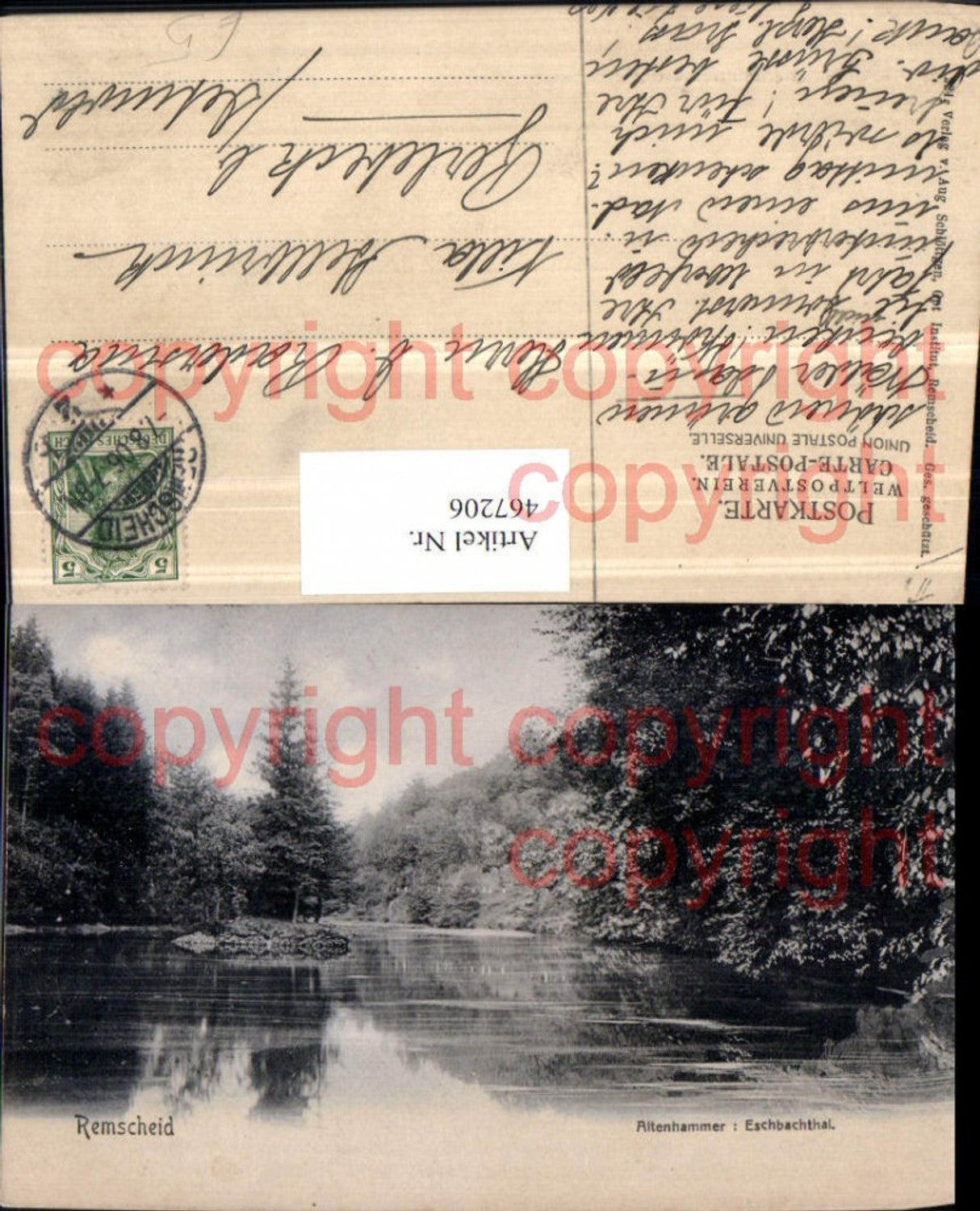467206,Remscheid Altenhammer Eschbachthal Partie