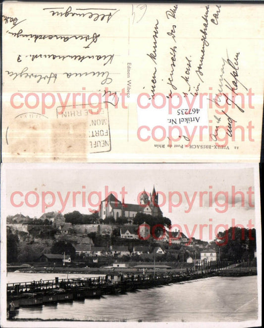 467235, Breisach am Rhein Pont du Rhin Bridge Church