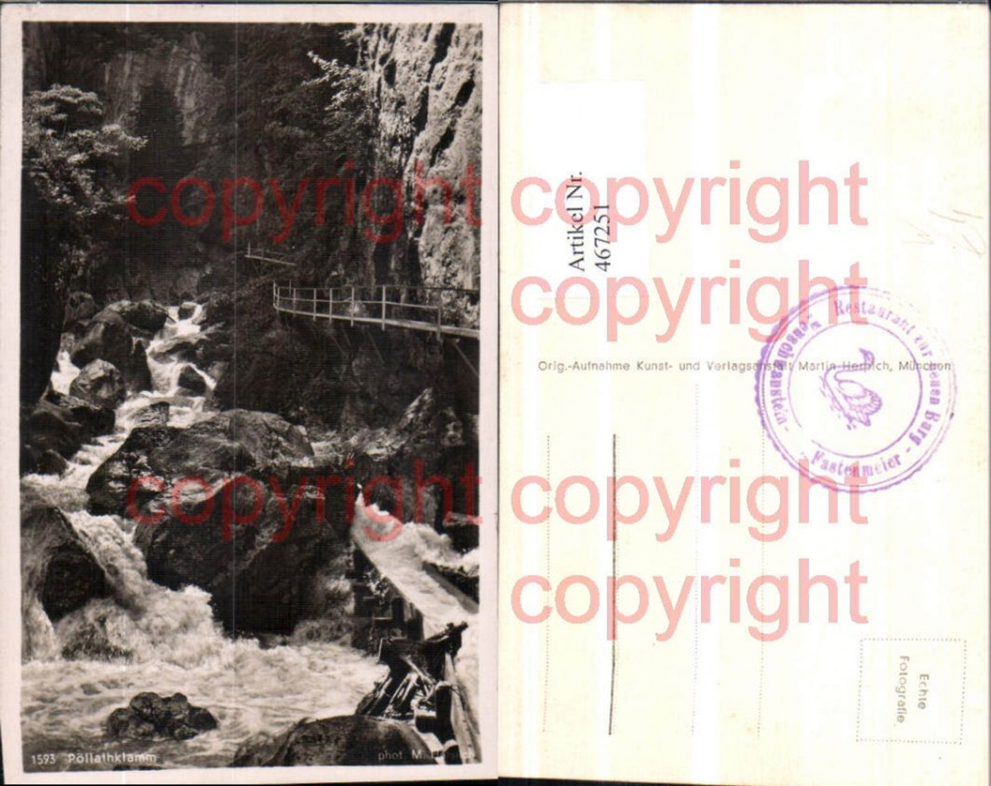 467251, Pöllathklamm Gorge near Neuschwanstein, Füssen