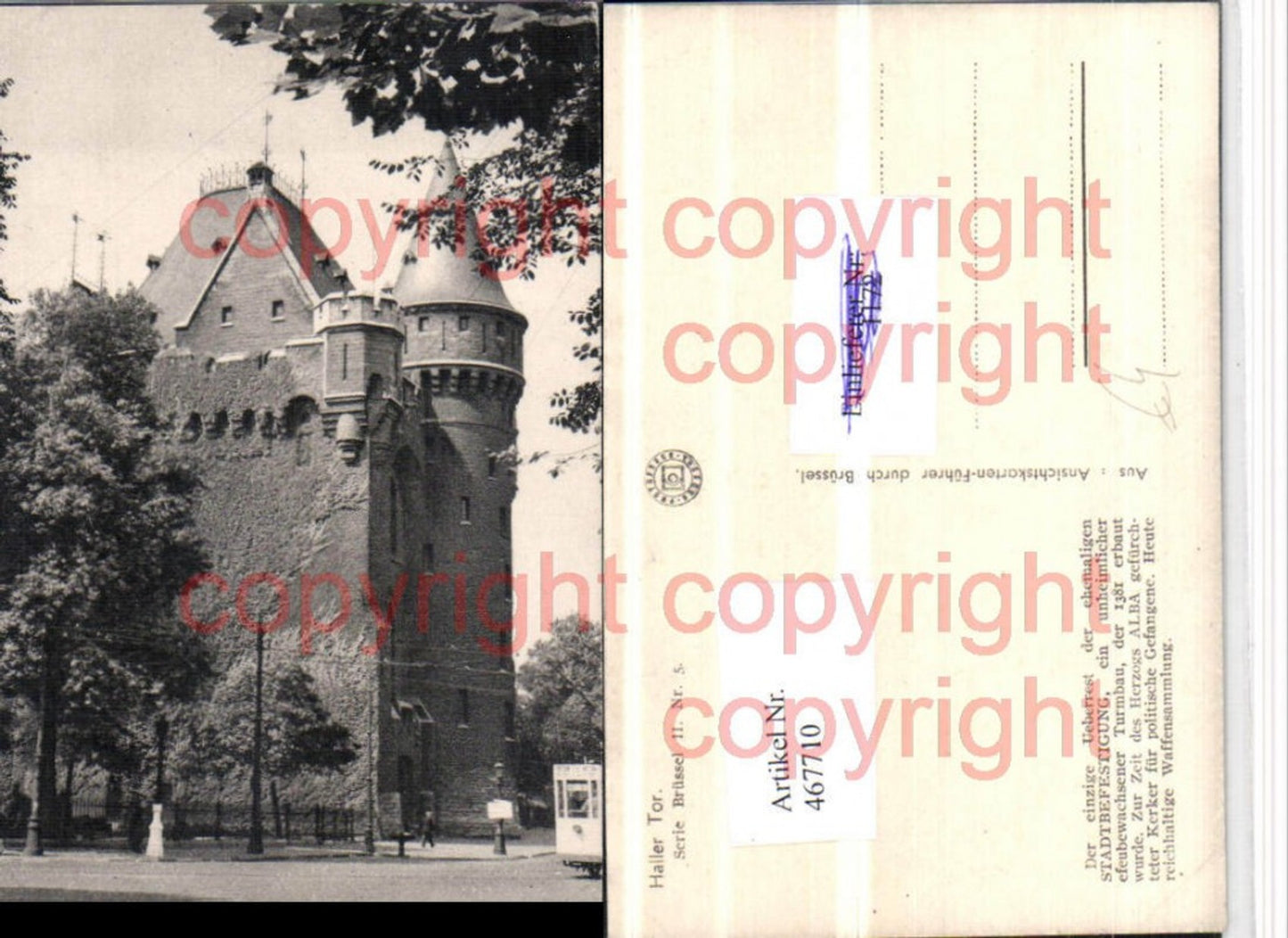 467710, Belgium Brussels Haller Gate
