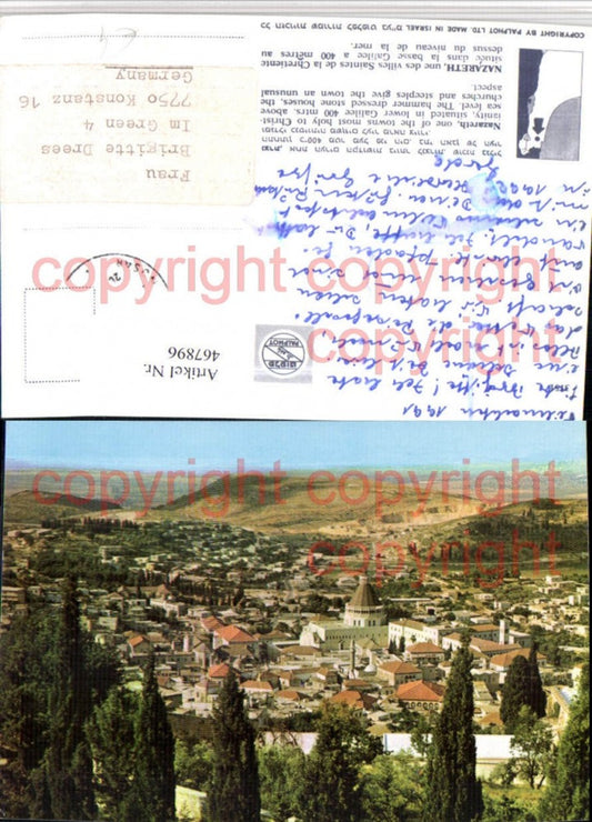 467896,Israel Nazareth Vue generale Totale