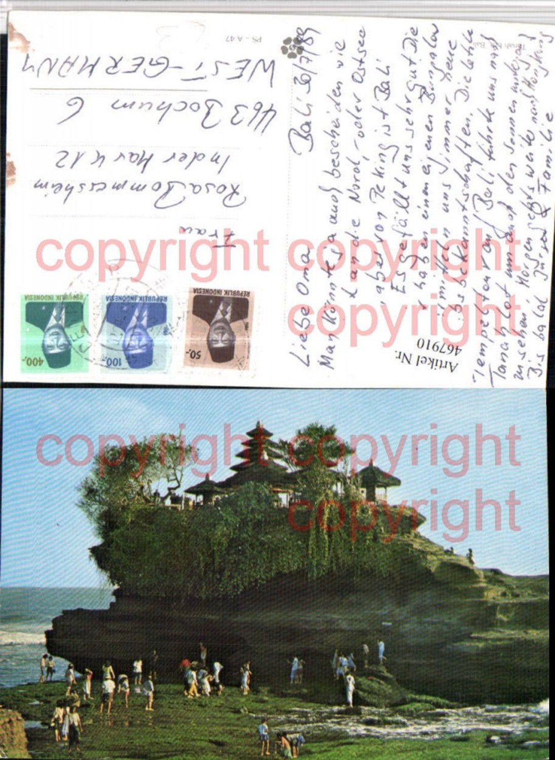 467910,Indonesia Bali Tanah Lot Meerestempel Tempel