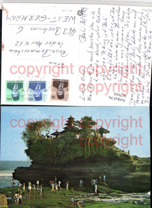 467910,Indonesia Bali Tanah Lot Meerestempel Tempel