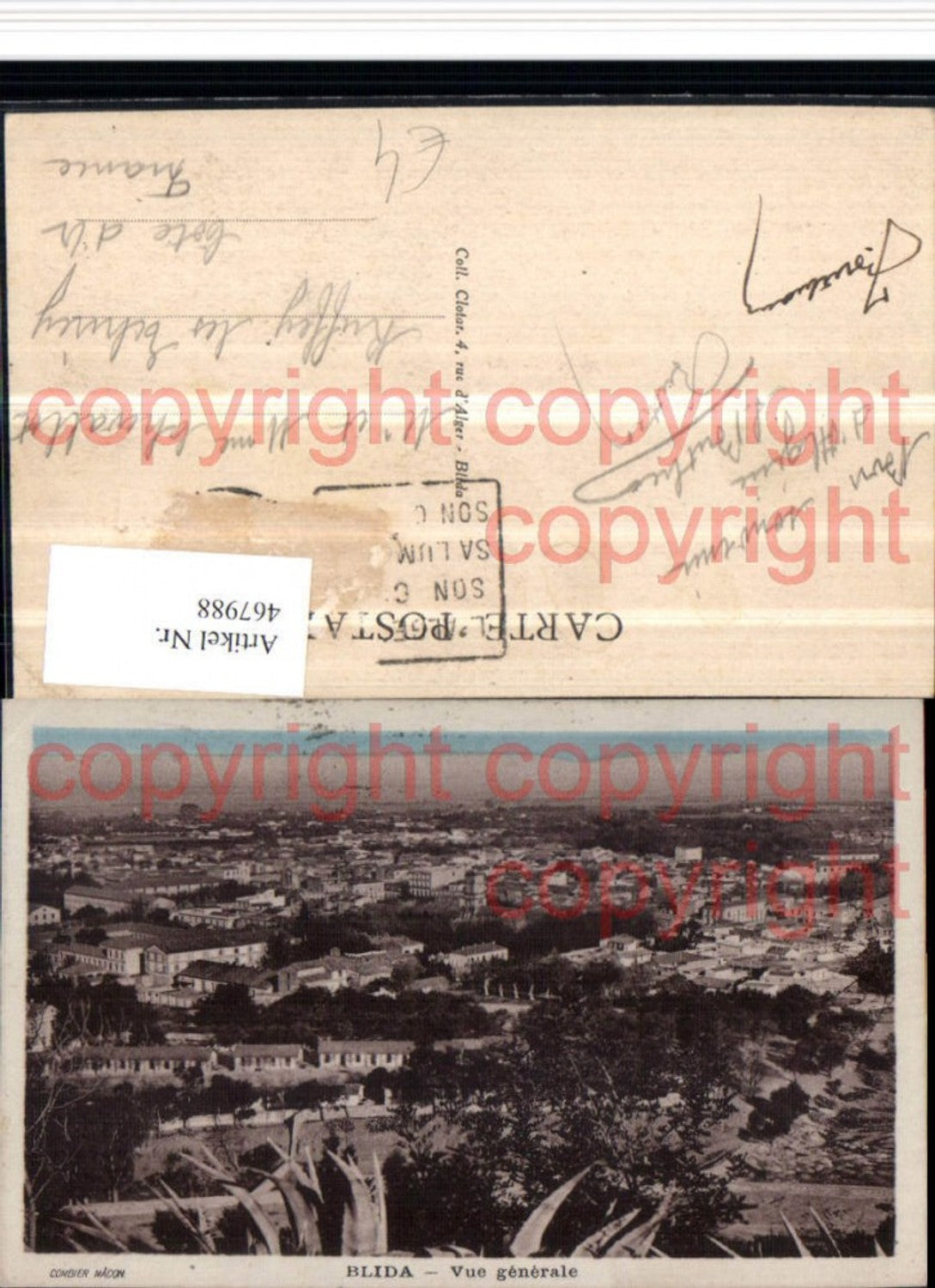 467988,Algeria Blida Vue generale Totale