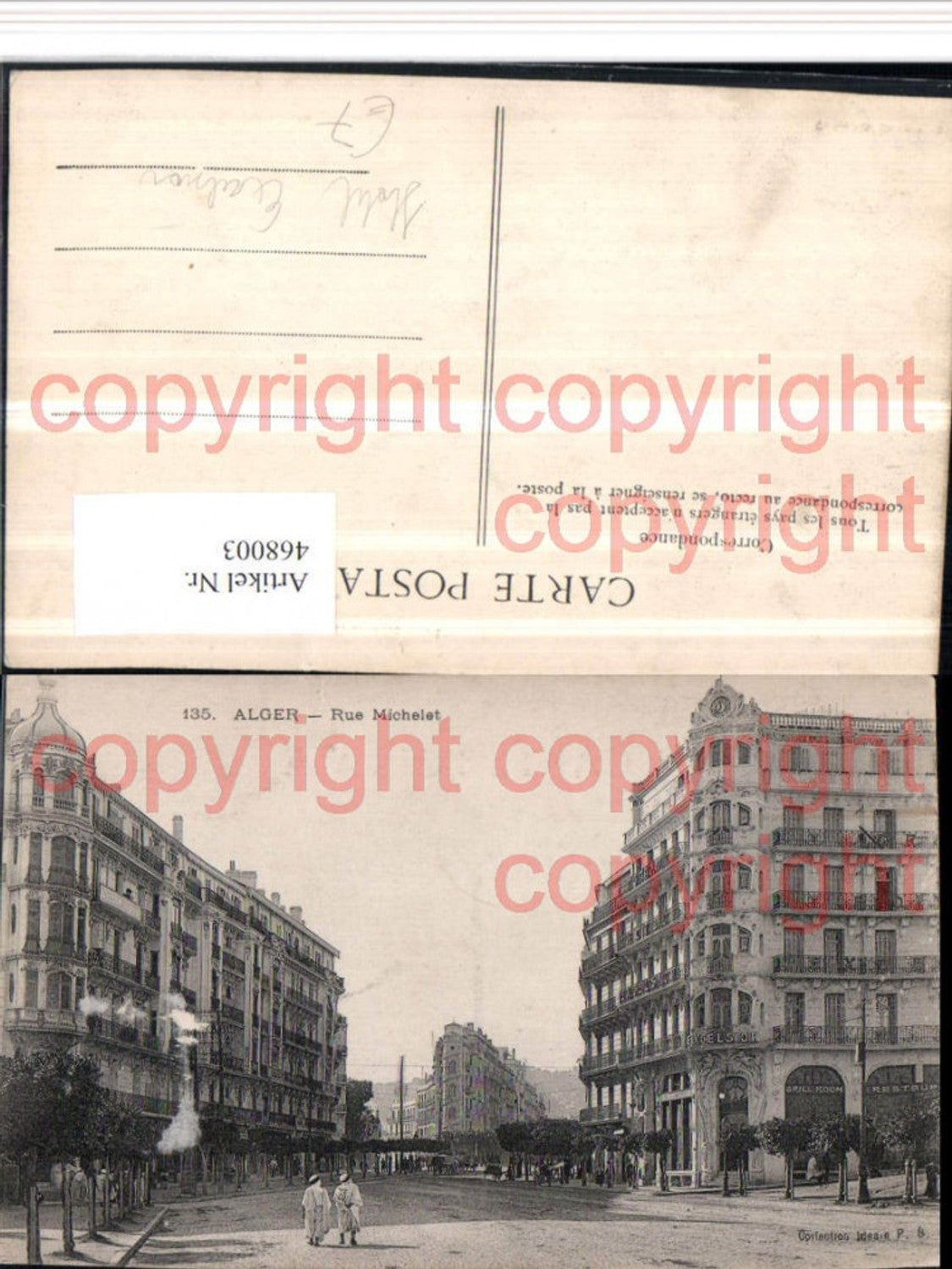 468003,Algeria Alger Algier Rue Michelet Straßenansicht Hotel Excelsior